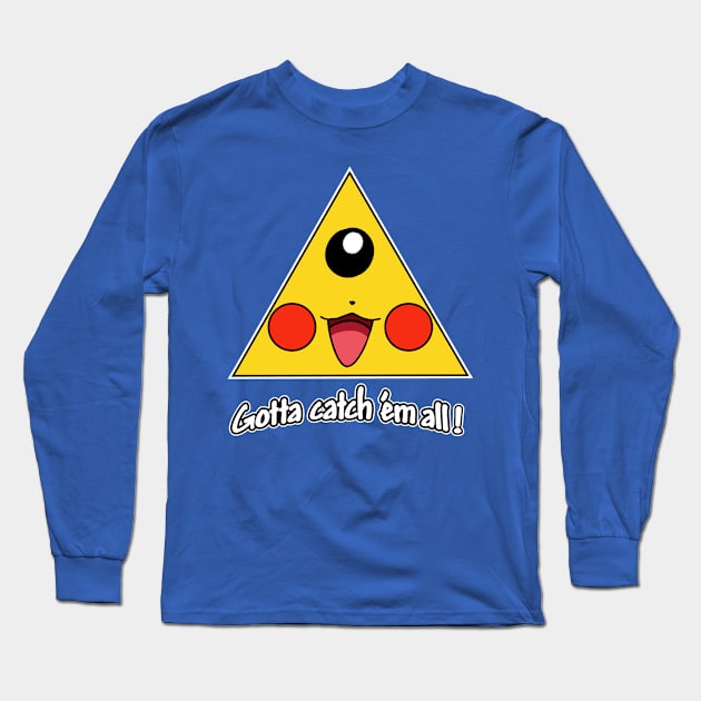 catch all illuminati Long Sleeve T-Shirt by miskel